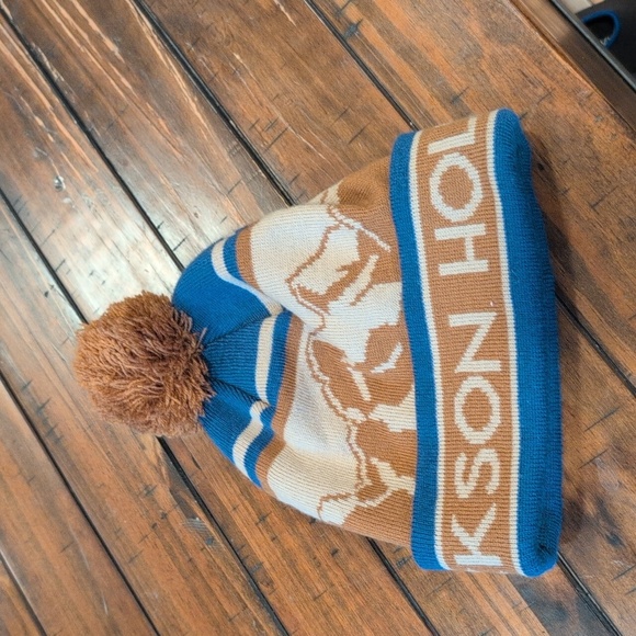 Mountain series pom beanie Jackson hole - Picture 2 of 5